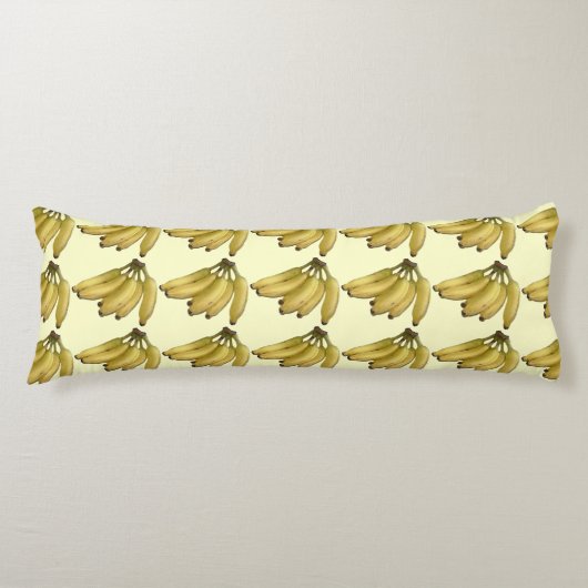 Coussins Longs Bananes tropicales (Devant)