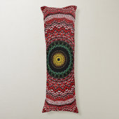 Coussins Longs Bandana Mandala (Devant (Vertical))