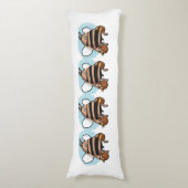 Coussins Longs Bande dessinée d'abeille (Devant (Vertical))