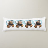 Coussins Longs Bande dessinée d'abeille (Devant)