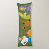 Coussins Longs Bande entière 16 Mystery Inc (Dos (Vertical))