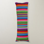Coussins Longs Bandes colorées (Devant (Vertical))