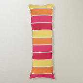 Coussins Longs Bandes colorées (Devant (Vertical))