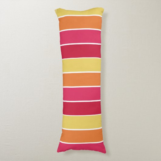 Coussins Longs Bandes colorées (Devant (Vertical))