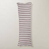 Coussins Longs Bandes de couleurs vintages (Devant (Vertical))