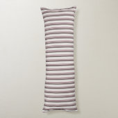 Coussins Longs Bandes de couleurs vintages (Dos (Vertical))
