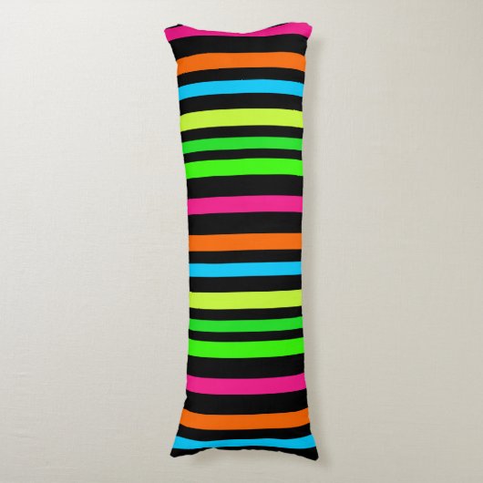 Coussins Longs Bandes de néon (Devant (Vertical))