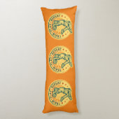 Coussins Longs Basketball Slam Dunk Design Vintage (Dos (Vertical))