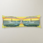 Coussins Longs Bateau à voile sur Banderas Bay 0884 (Dos)