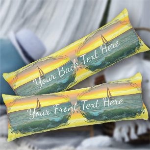 Coussins Longs Bateau à voile sur Banderas Bay 0884