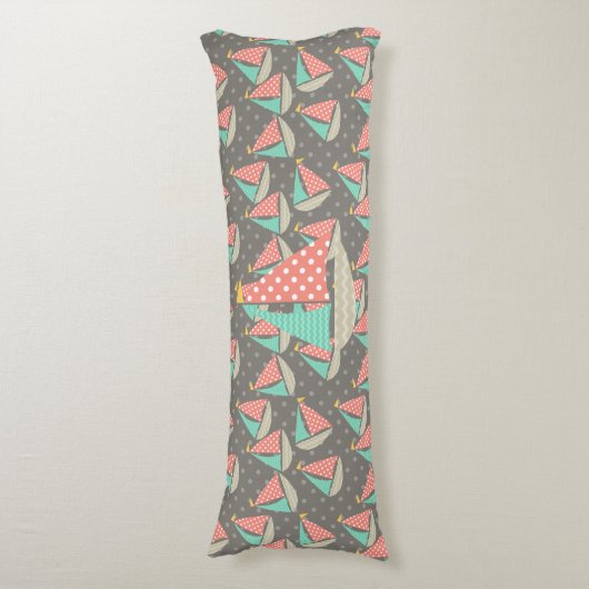 Coussins Longs Bateaux à gros (devant Vertical)