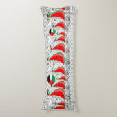 Coussins Longs Bateaux de la Flottille de la Liberté Mondiale à G (Devant (Vertical))