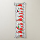 Coussins Longs Bateaux de la Flottille de la Liberté Mondiale à G (Dos (Vertical))