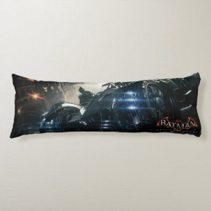 Coussins Longs Batman Avec Batmobile Dans La Pluie