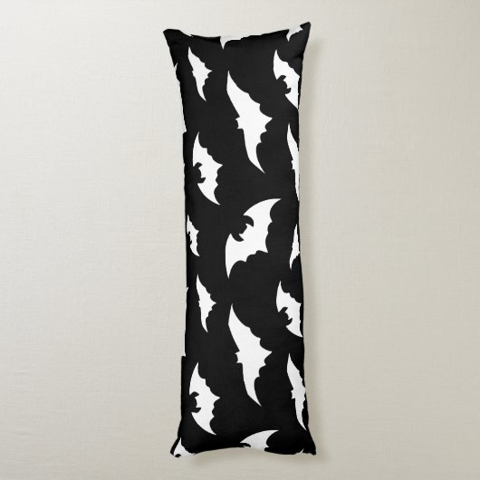 Coussins Longs Bats Everywhere Spooky Halloween Decor (Dos (Vertical))
