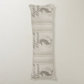 Coussins Longs Beach House Seahorse Seashore (Devant (Vertical))