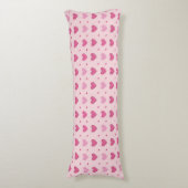 Coussins Longs Beau coeur motif Oreiller (Devant (Vertical))