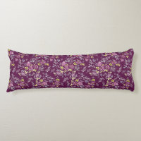 Beau Motif de fleurs d'aquarelle violet vif