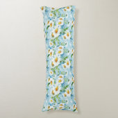 Coussins Longs Beau motif floral lumineux élégant 2 (Devant (Vertical))