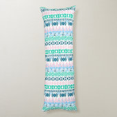 Coussins Longs Beau pastel motif (Dos (Vertical))