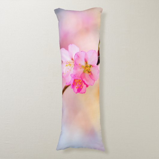 Coussins Longs Beautiful Sakura Cherry (Devant (Vertical))