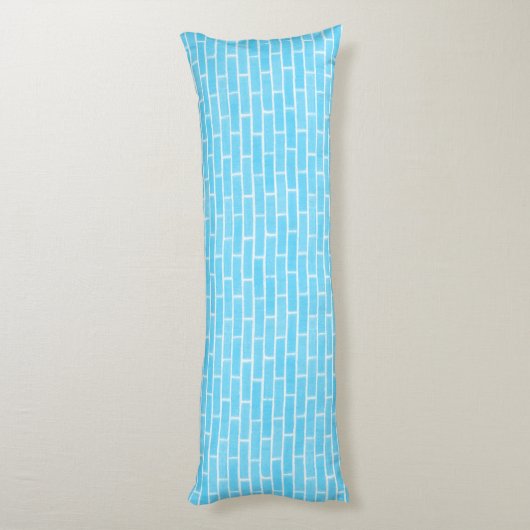 Coussins Longs Bébé Bleu brique (Dos (Vertical))