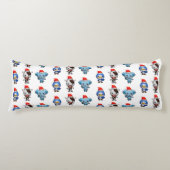 Coussins Longs Bébé mignon Animaux Eléphant Vache Penguin Enfant (Devant)