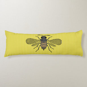 Coussins Longs BEES et Honeycomb - Sauvez les abeilles