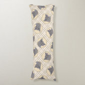 Coussins Longs Belge Tervuren Berger Mahogany Peinture Art (Devant (Vertical))