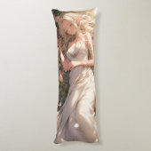 Coussins Longs Belle Anime Elfe Girl (Dos (Vertical))