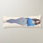 Coussins Longs Belle Anime Femme (Devant)