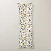 Coussins Longs Belle aquarelle Floral Clematis Fleurs (Dos (Vertical))