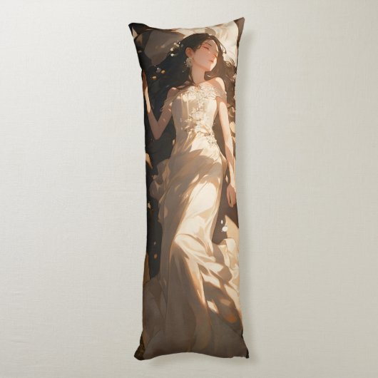 Coussins Longs Belle mariée dormant Anime (Dos (Vertical))
