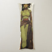 Coussins Longs Belle Orc Girl Anime (Dos (Vertical))