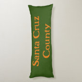 Coussins Longs Ben Lomond Père Noël Cruz comté vert orange texte (Dos (Vertical))