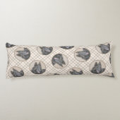 Coussins Longs Berger belge Tervuren Paint Peinture Chien Art (Dos)