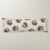 Coussins Longs Bernese Mountain Dog Berner Peinture de mignons an (Dos)