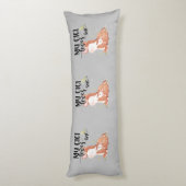 Coussins Longs Biche de la forêt et faon Mon Gigi m'aime (Dos (Vertical))