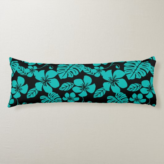 COUSSINS LONGS BIKINI ROSE (NOIR/TURQUOISE) (Devant)