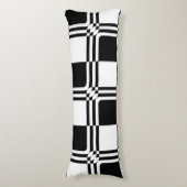 Coussins Longs Black and white fantasy (Devant (Vertical))