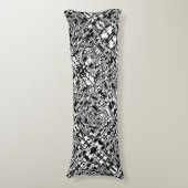 Coussins Longs Black and White Geometric Art 25 (Devant (Vertical))