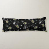 Coussins Longs 🖤 Black Frankenstein Jeu d'oreiller 💀 🛋️ (Dos)