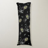 Coussins Longs 🖤 Black Frankenstein Jeu d'oreiller 💀 🛋️ (Devant (Vertical))
