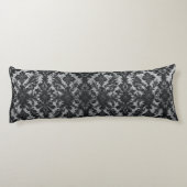 Coussins Longs Black Lacework Chic (Dos)