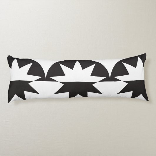 Coussins Longs Black White Deco (Dos)