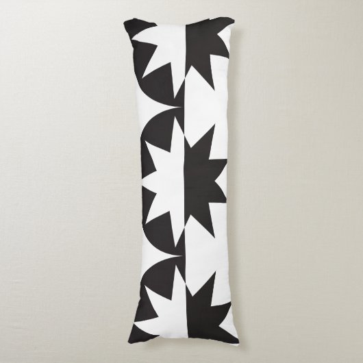 Coussins Longs Black White Deco (Devant (Vertical))