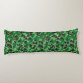 Coussins Longs Blackberry en vert (Dos)
