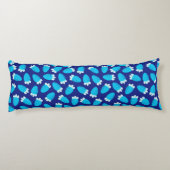 Coussins Longs Bleu carottes de Chubby (Dos)