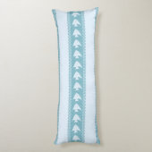 Coussins Longs Bleu clair Frappe d'angelfish (Dos (Vertical))