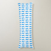 Coussins Longs Bleu clair Gras mod GoGo filles (Devant (Vertical))